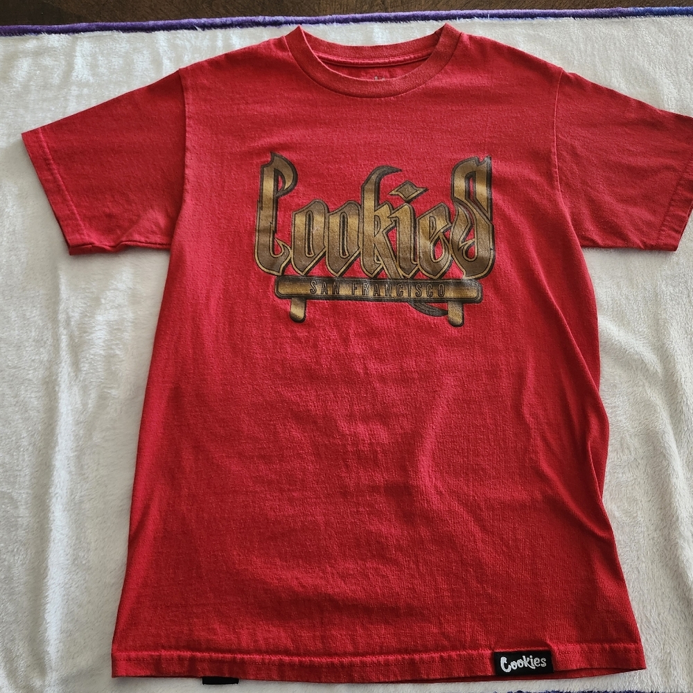Cookies Red Graphic T-Shirt